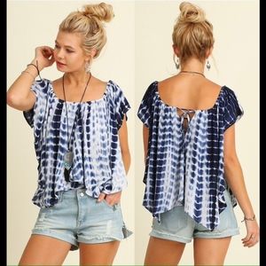 SALE New Umgee Tie Dye Butterfly Top Small, Medium